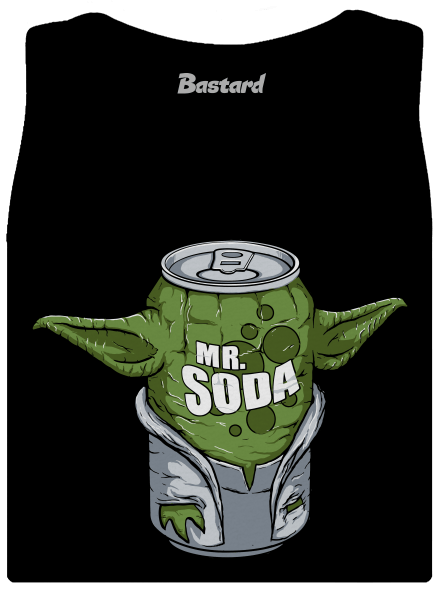 Mr. Soda dámské tílko klasické Black