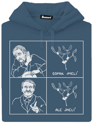 Cimrman: Copak jmelí dámská mikina klokanka Denim