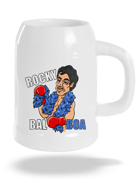 Rocky Bal boa půllitr White