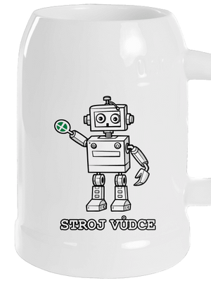 Strojvůdce půllitr White