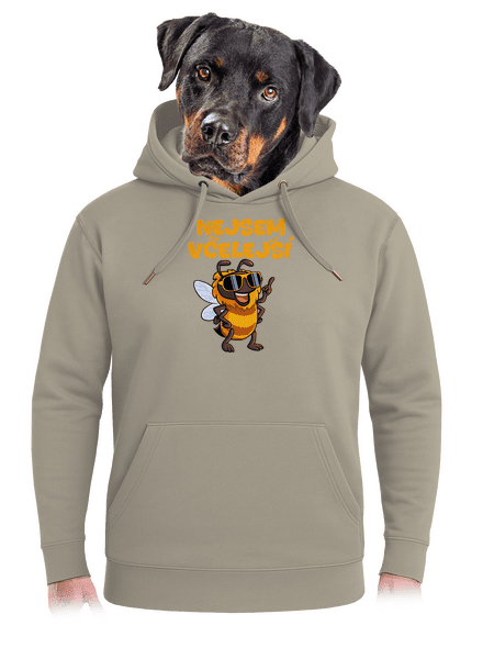 Nejsem včelejší unisex mikina premium Pastel Macchiato
