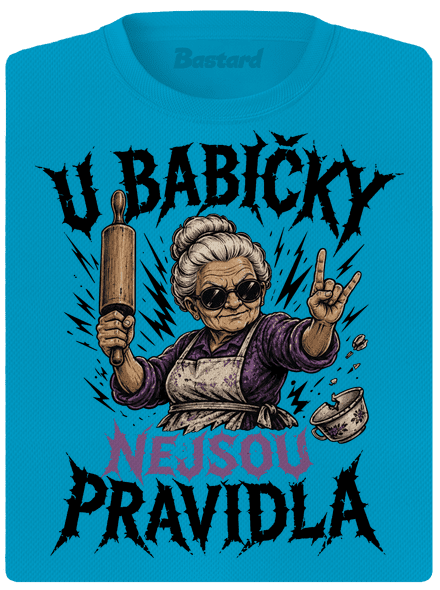 U babičky dámské sportovní tričko Blue Atol