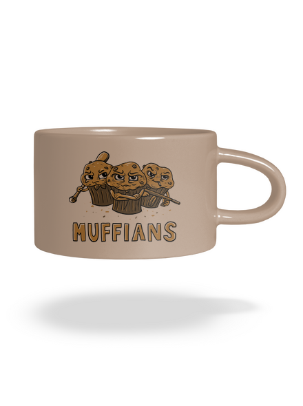 Muffians hrnek makronka Brown Macaron