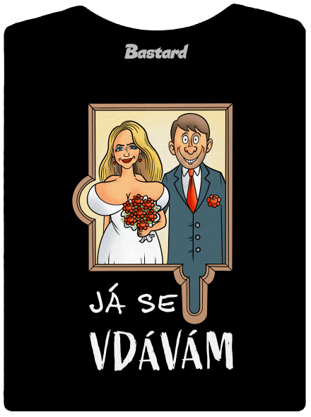 Já se žením/vdávám dámské tričko premium Black