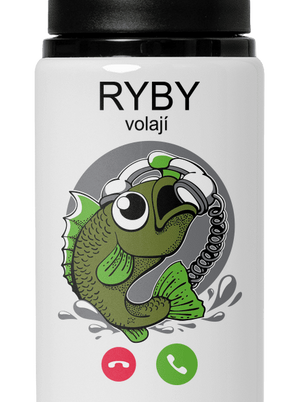 Ryby volají lahev na vodu White