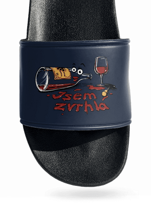 Zvrhlá pantofle Navy