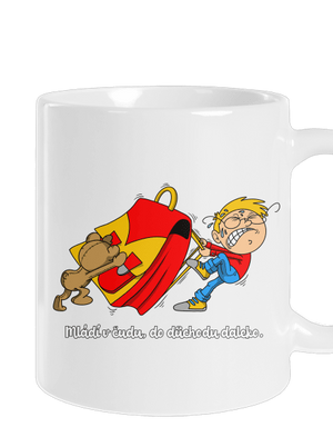 Školák klasický hrnek White