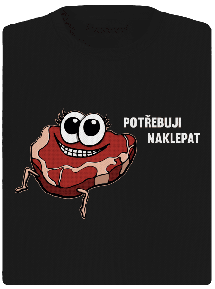 Chceš naklepat? dámské sportovní tričko Black