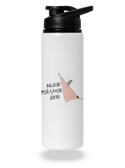 Miluju jízdu lahev na vodu White