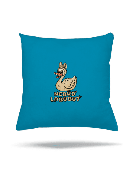 Nebuď labubuť polštář Blue Turquoise