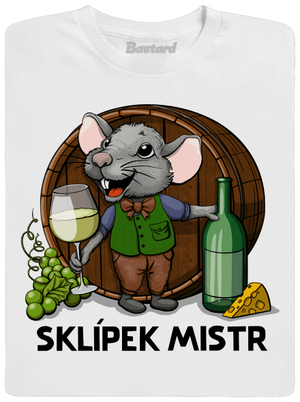 Sklípek mistr dětské tričko White