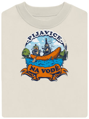 Pijavice na vodě unisex mikina bez kapuce Off White