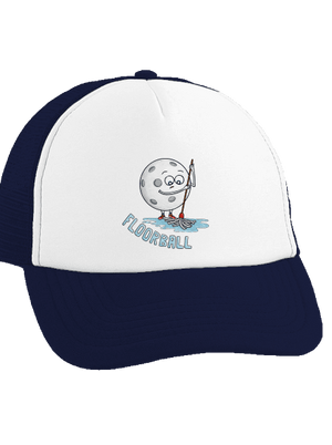 Floorball kšiltovka truckerka French Navy cap