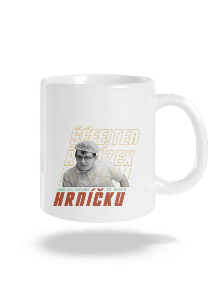 B18: Kluk s řetízkem klasický hrnek White
