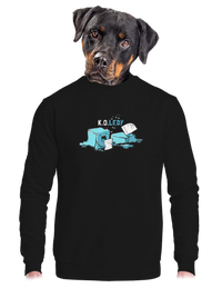 unisex mikina bez kapuce