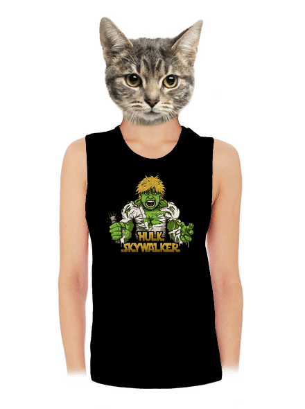 Hulk Skywalker dámské tílko volné Black
