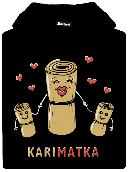 Karimatka pánská mikina klokanka Black