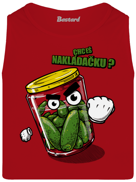 Nakládačka pánské tílko Red