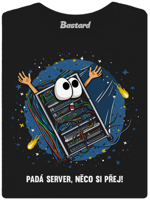 Padá server dámské tričko Black