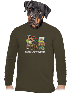 Fotbalový expert pánské dlouhý rukáv Urban Khaki