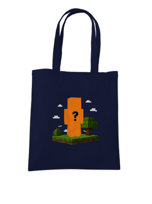 Minecraft z vlastní fotky taška French Navy