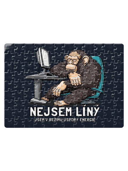 Nejsem líný puzzle White