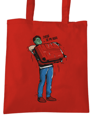 Kufr taška Bright Red