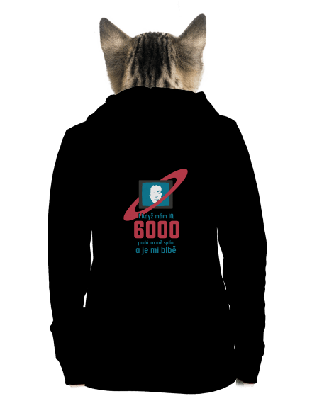 IQ 6000 dámská mikina na zip Black