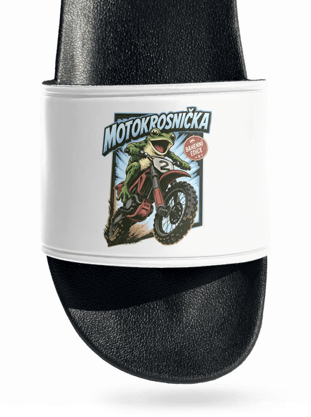 Motokrosnička pantofle White