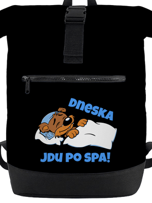 Dneska jdu po spa batoh Black