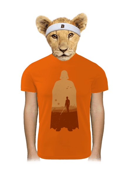 Skywalker dětské sportovní tričko Neon Orange