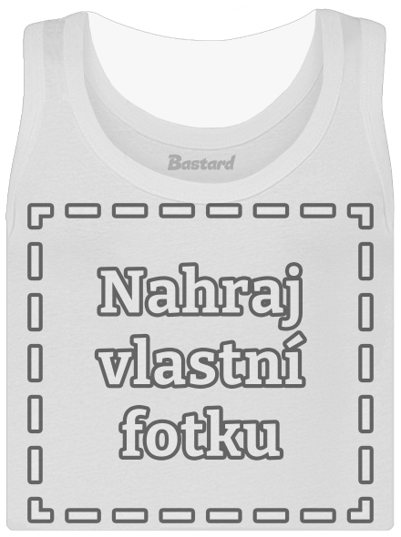 Vlastní potisk dámské tílko klasické White