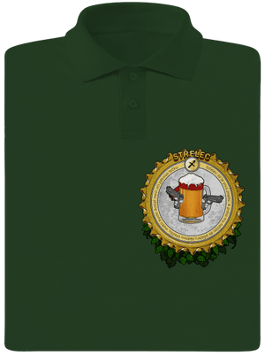 Pivní horoskop: Střelec pánská polokošile Bottle Green Mal