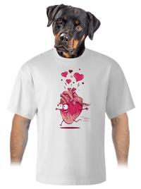 unisex tričko oversized