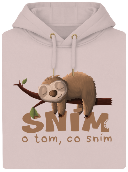 Sním o tom, co sním unisex mikina premium Rose Chalk