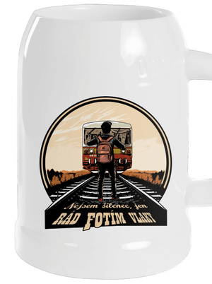 Fotím vlaky půllitr White