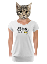 dámské tričko s lemem