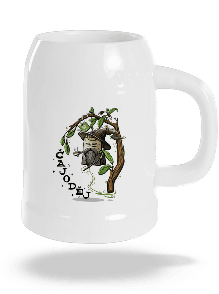 Čajoděj půllitr White