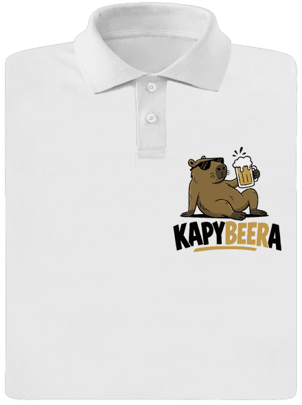 Kapybeera pánská polokošile White