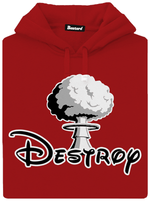 Destroy dámská mikina klokanka Red Mal