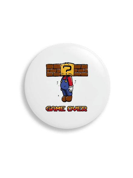 Game over placka uni