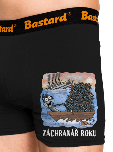 Záchranář roku boxerky Black