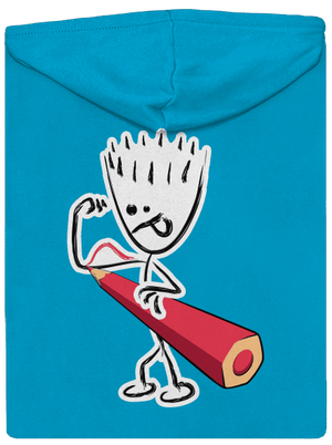 Svaly dámská mikina na zip Blue Atol