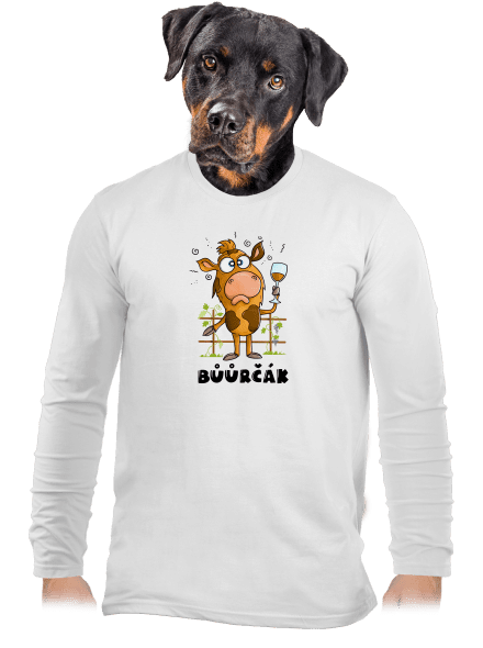 Bůůrčák pánské dlouhý rukáv White