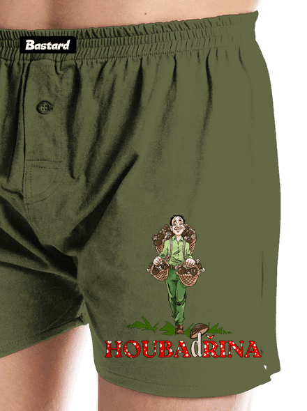 Houbadřina pánské trenky Khaki