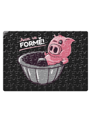 Ve formě puzzle White