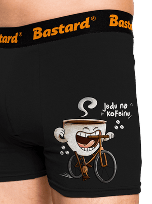 Jedu na kofeinu boxerky Black