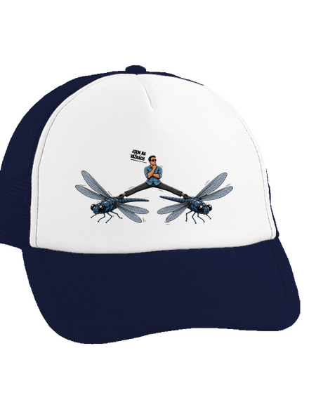 Na vážkách kšiltovka truckerka French Navy cap
