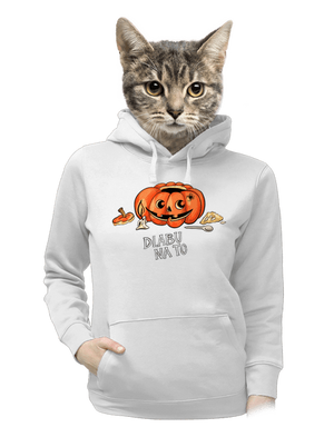 Dlabu na to dámská mikina klokanka White