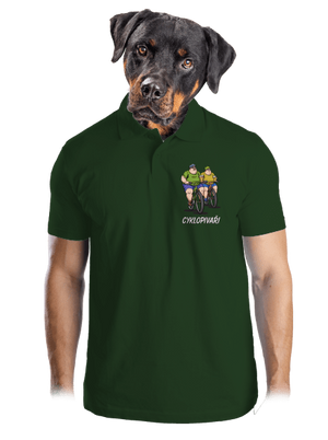 Cyklopivaři pánská polokošile Bottle Green Mal